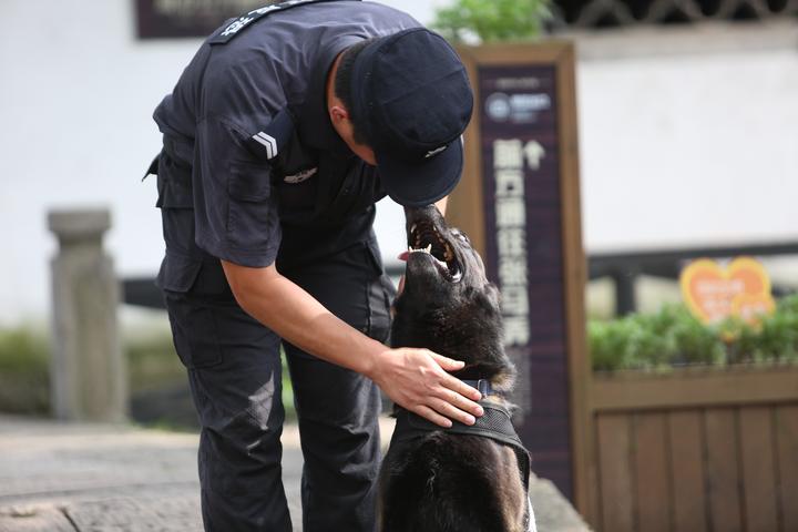 浙江省反恐宣教体验馆开馆,特警高清帅照管够