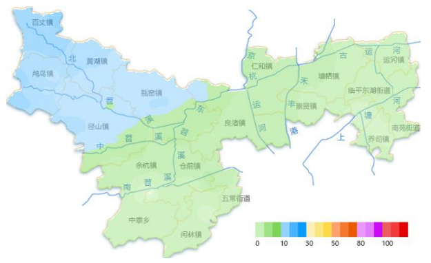 东苕溪瓶窑站水位5.8米超警戒,西险大塘午夜启动百米一人巡塘