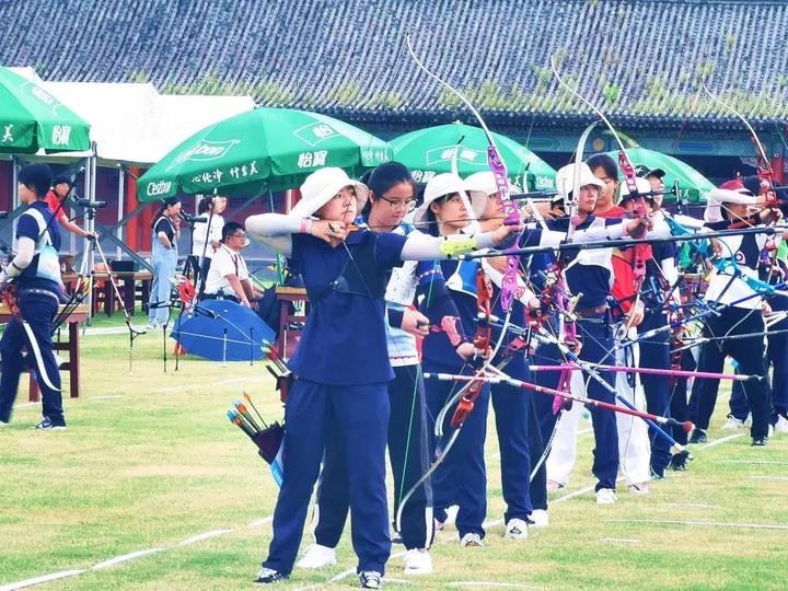 下沙中学射箭队图片