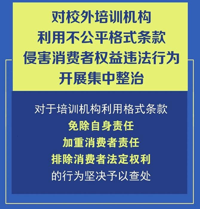 为规范校外培训机构合同行为,化解校外培训合同纠纷,切实维护消费者