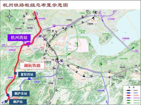 杭州铁路枢纽总图图片