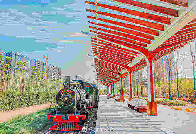金华铁路公园效果图图片