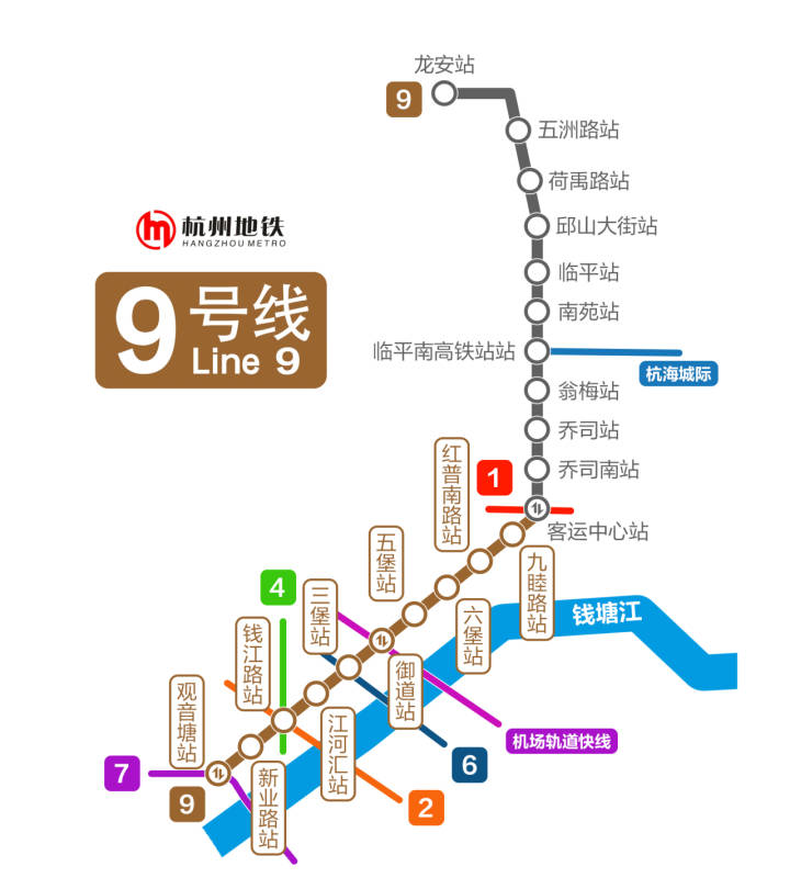 7待已9杭州这两段地铁开通进入倒计时