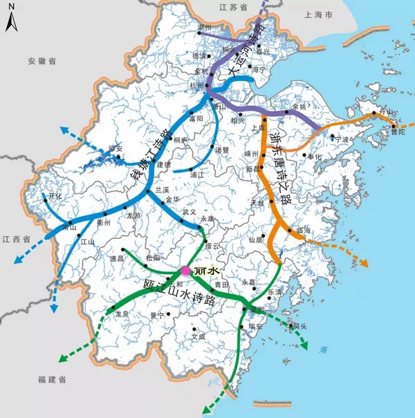 杭绍台杭金衢联络线图图片