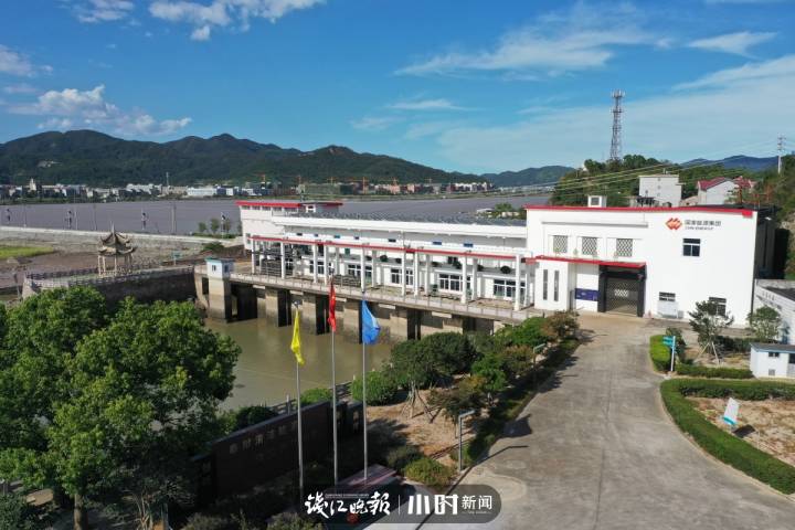 江厦潮汐电站及库区面貌(由龙源电力集团股份有限公司浙江公司提供)