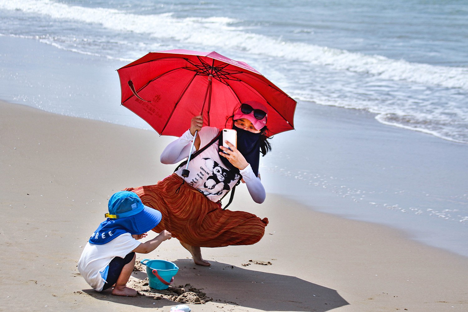 美好生活摄影大赛母子