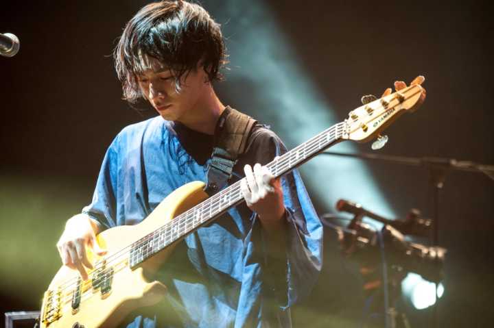 贝斯手武田佑介▲radwimps2017亚洲巡演上海站现场2016年,radwimps