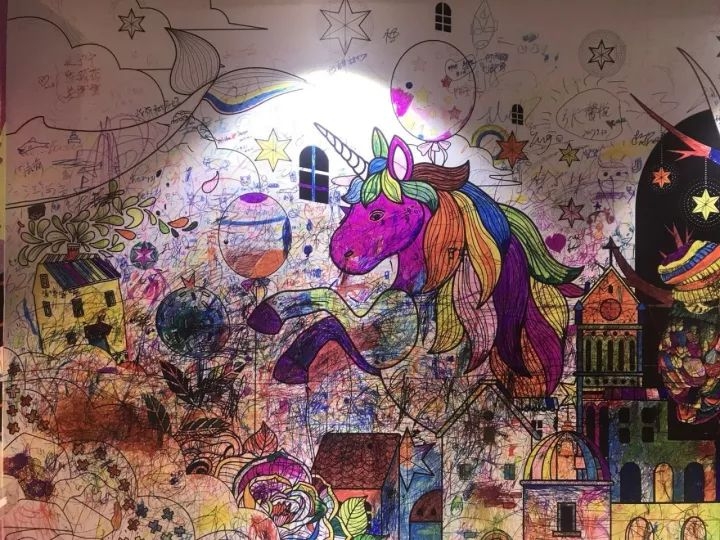 你家熊孩子爱在墙上画画?那么,恭喜你