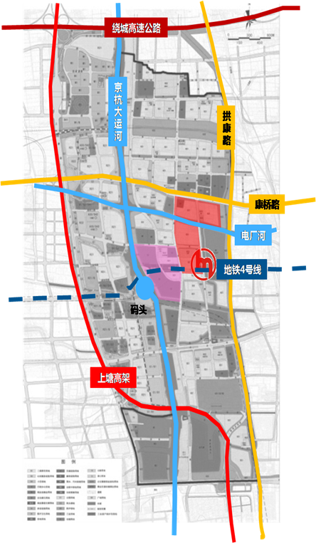 西广场运河湾城规划图图片