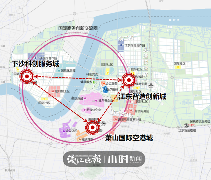 刚刚杭州钱塘新区规划纲要发布新区蓝图跃然纸上